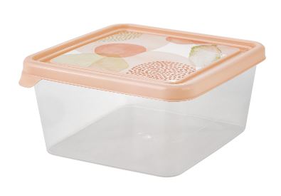 Контейнер для продуктов Plast Team Pastel 0,45 л квадратный